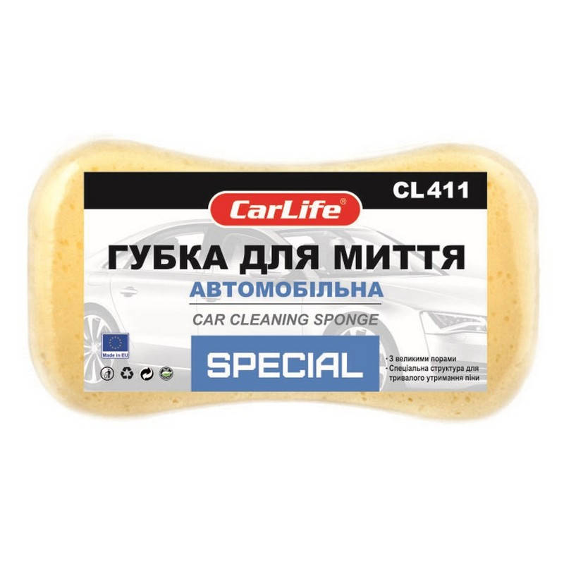 

Губка для мытья авто CarLife CL 411