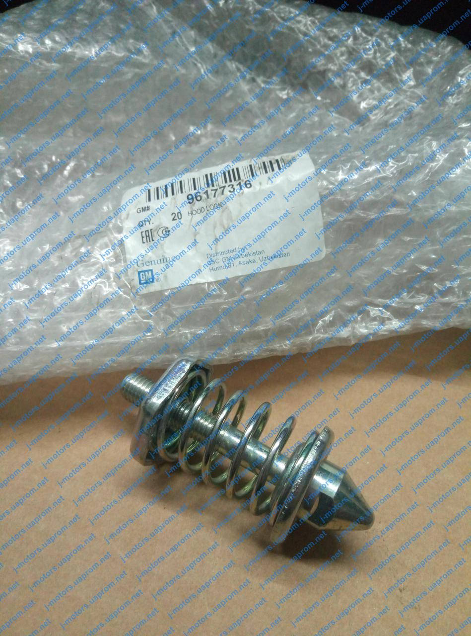 

Механизм замка капота Нексия - GM 96177316