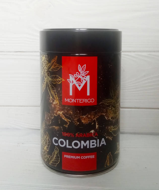 

Кофе молотый Monterico Colombia ж/б 250г