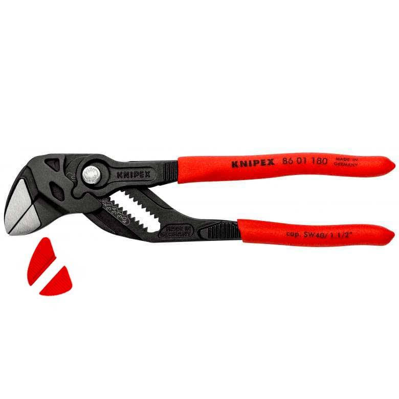 

Клещи переставные-гаечный ключ с защитными губками 180 мм Knipex 86 01 180 V01