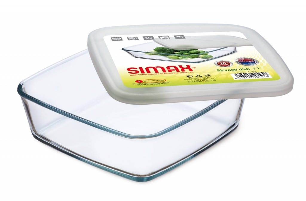 

Форма для запекания стеклянная квадратная Simax 18x18 см (s7476/D), Прозрачный