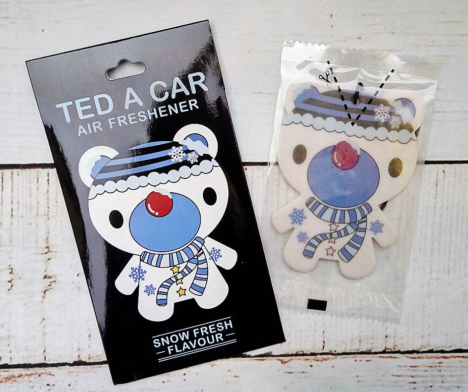 

Ароматизатор в авто / гардероб Ted a Car "Snow fresh" морозная свежесть