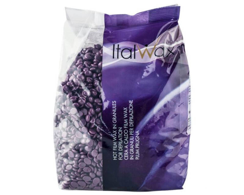 

Воск горячий в гранулах ItalWax Слива 250 гр ручная расфасовка