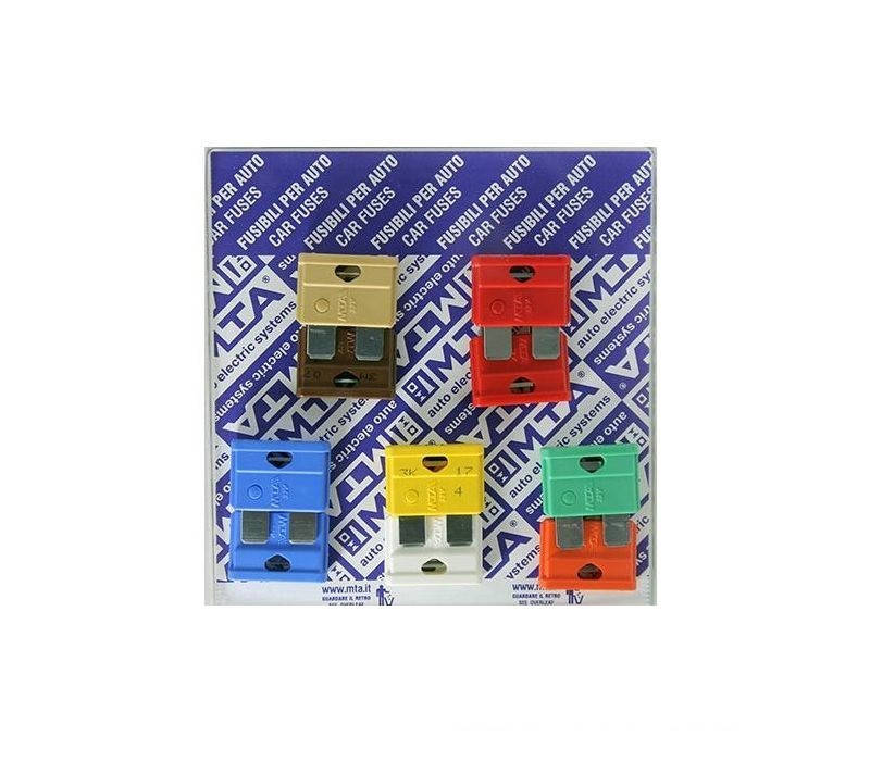 

Набор предохранителей ЕВРО MTA флажковые (10шт.) МТА (unival)