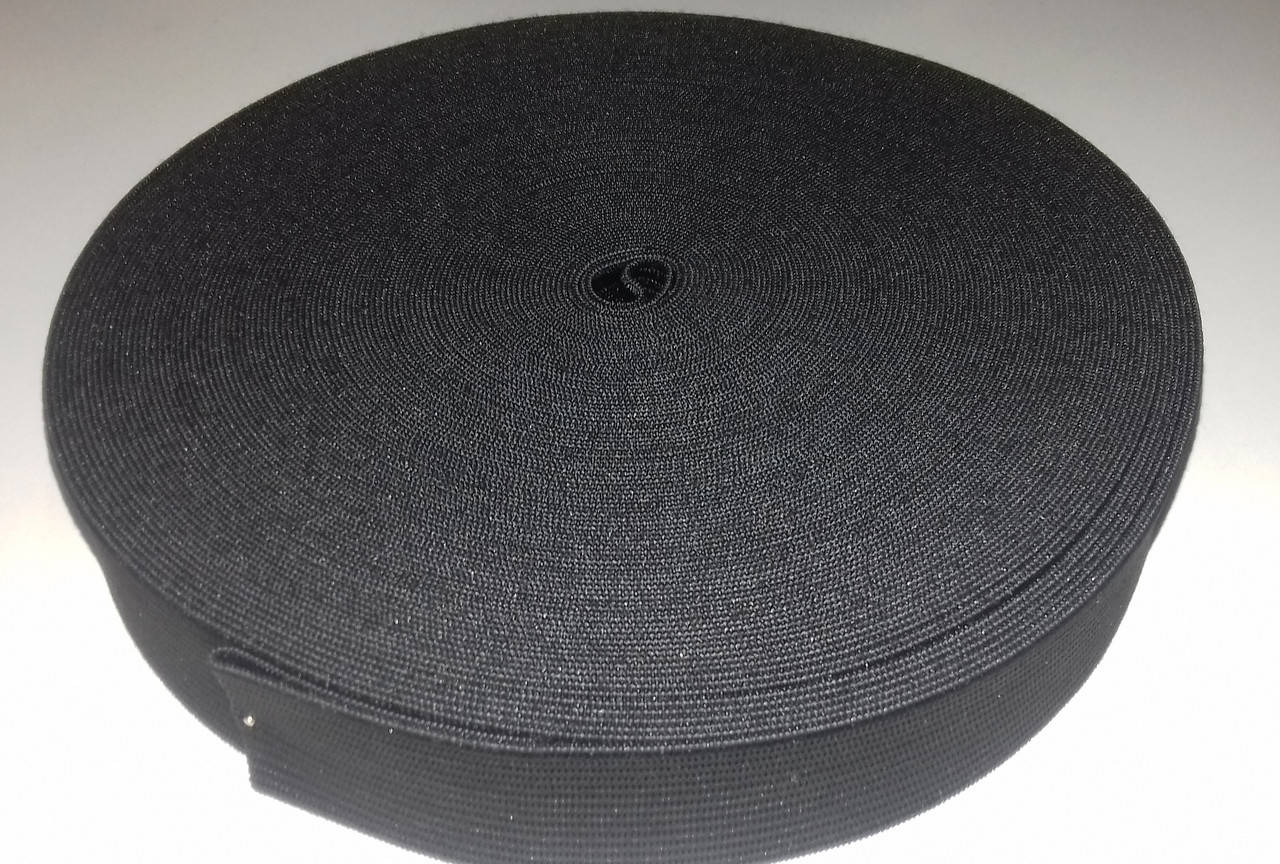 

Резинка черная 3 см (25 ярдов), Черный