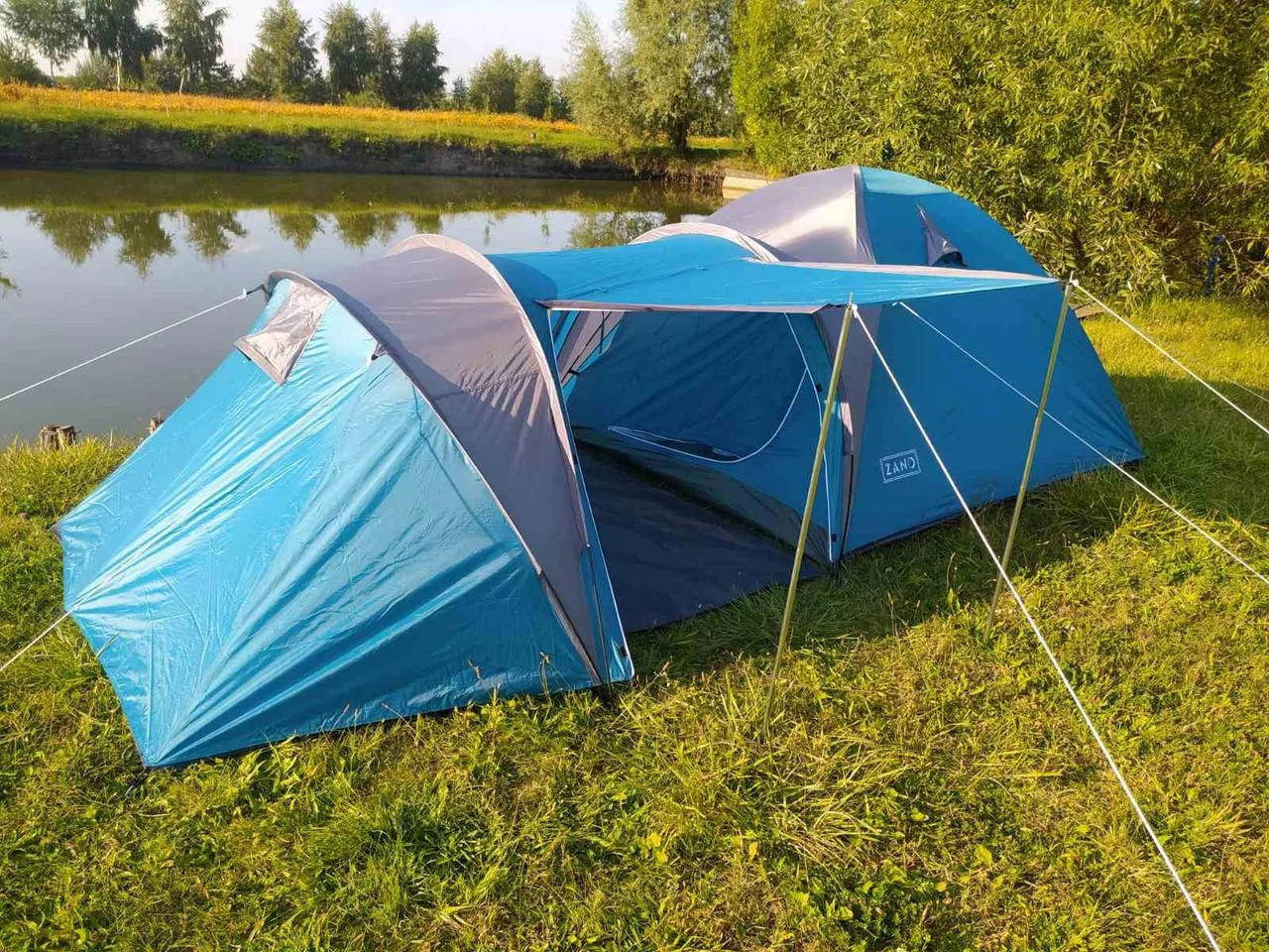 

Палатка туристическая ZANO LAGO-6A, Синий