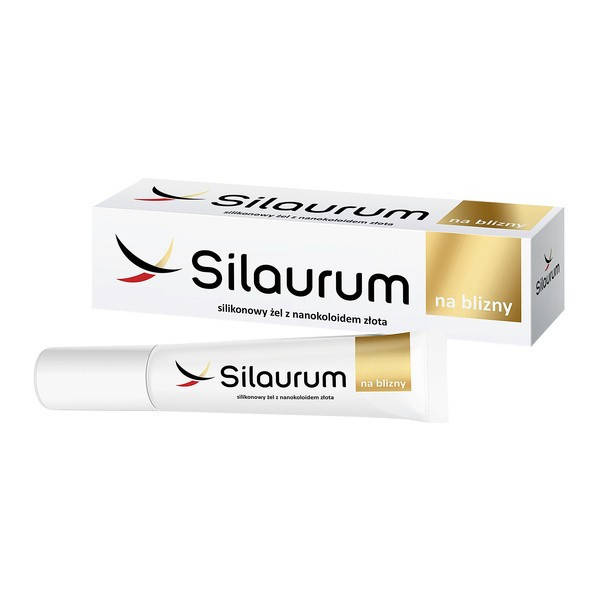 

Silaurum, силіконовий гель для шрамів з наноколоїдами золота, 15 мл