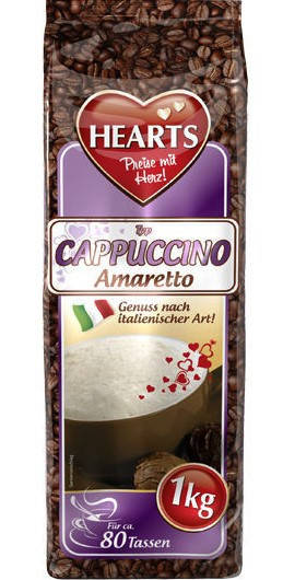 

Капучино HEARTS Amaretto 1 кг.