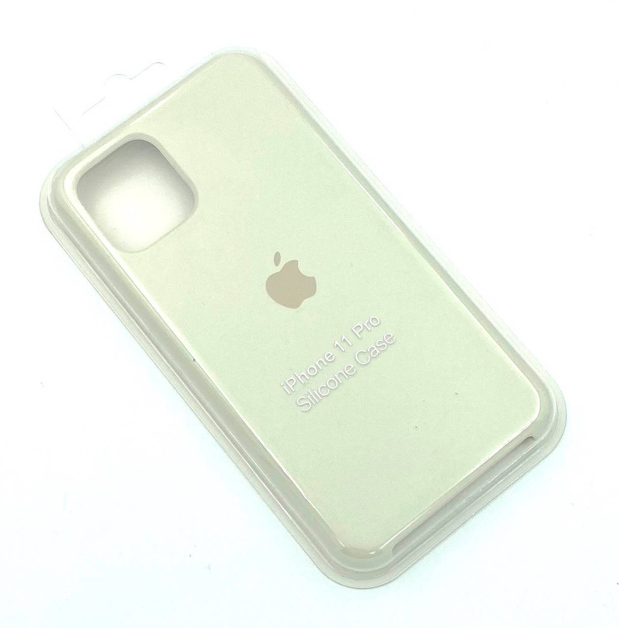 

Силиконовый чехол с микрофиброй внутри iPhone 11 Pro Silicon Case #11 Antic White
