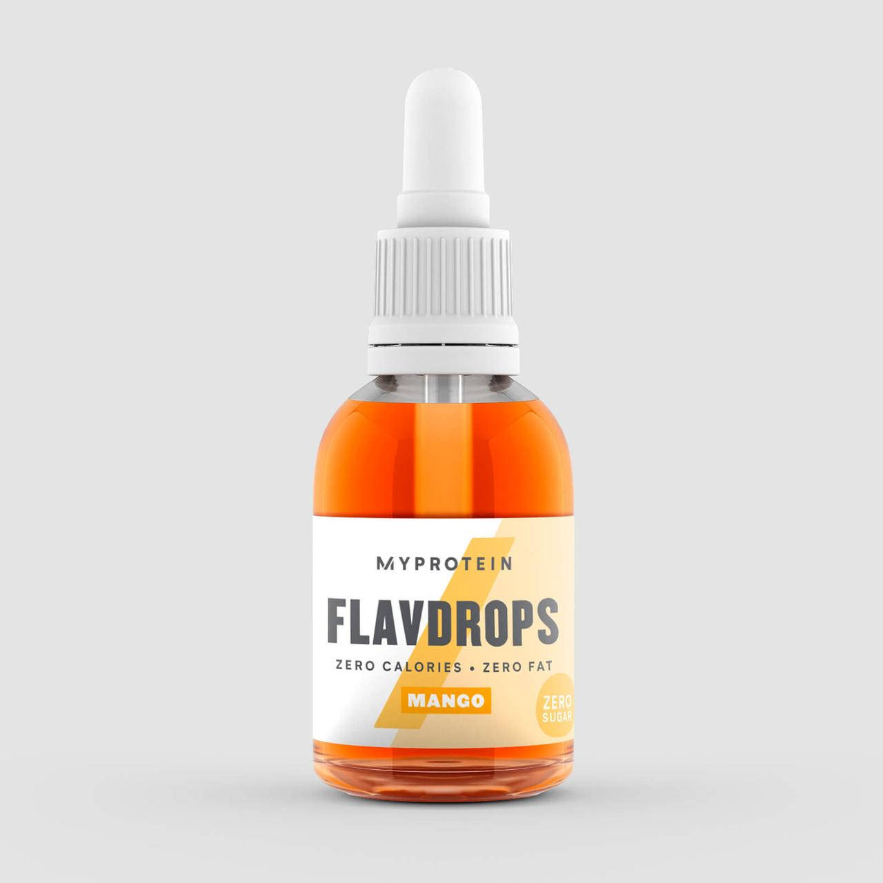 

Подсластитель без сахара капли FlavDrops Myprotein - Манго 50 мл