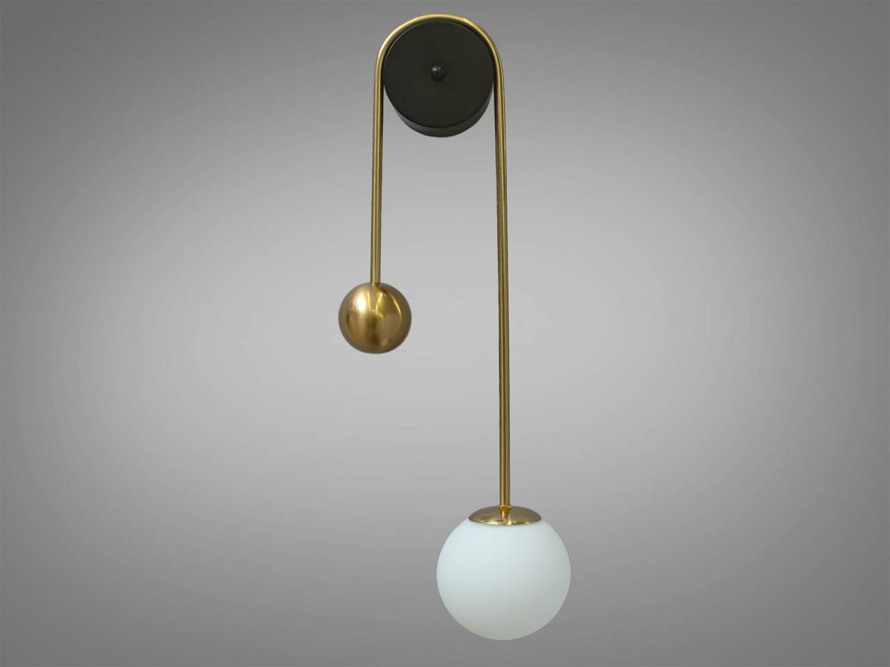 

Современный светильник с белым плафоном Диаша&WL6365GAB, Белый