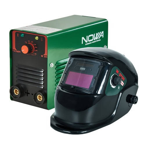 

Комплект сварочный аппарат Nowa W300 + Маска сварщика NOWA W-2500
