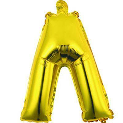 

Фольгированный шар буква "Л", 14" (36 см) золотой, Золото