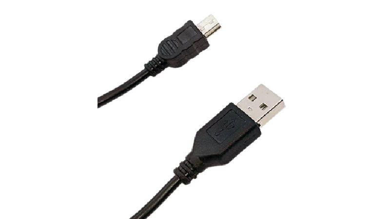 

Кабель data для зарядки mini USB 7мм 80см (11200)