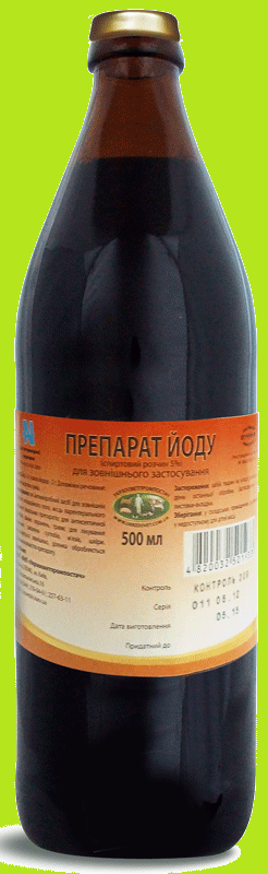 

Препарат йода 5% 500 мл