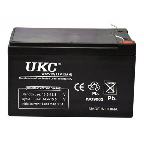 

Аккумулятор UKC 12V 12Ah WST-12 RC201502