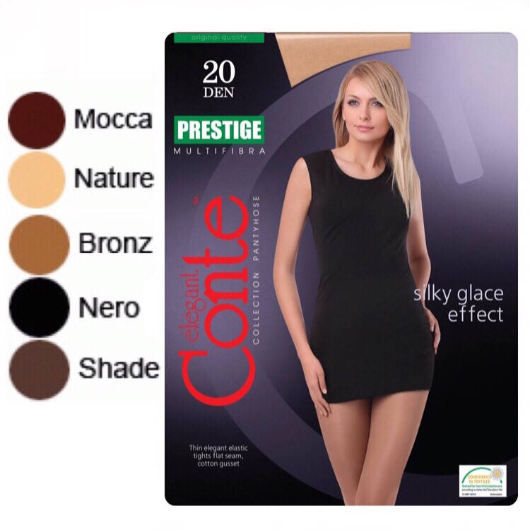 

Колготки Conte PRESTIGE 20 ден размер 5-XL