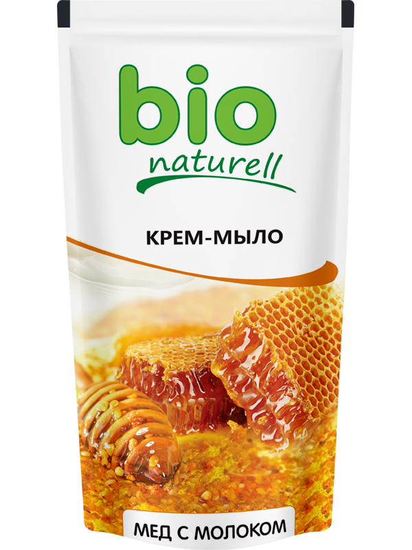 

ДОЙ-ПАК Мед з молоком 500мл Рідке мило BION