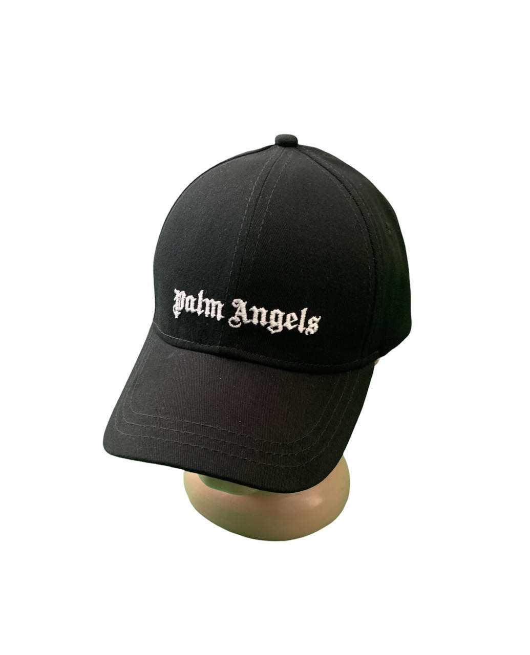 

Бейсболка/кепка найк чорного кольору з білим логотипом palm angels, Черный