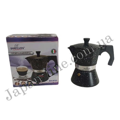 

Гейзерная кофеварка Bohmann BH-9703 150 мл