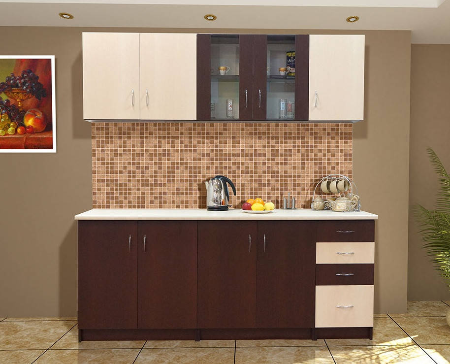 

Кухня 2,0 м/п "Венера", дсп (Світ Меблів)