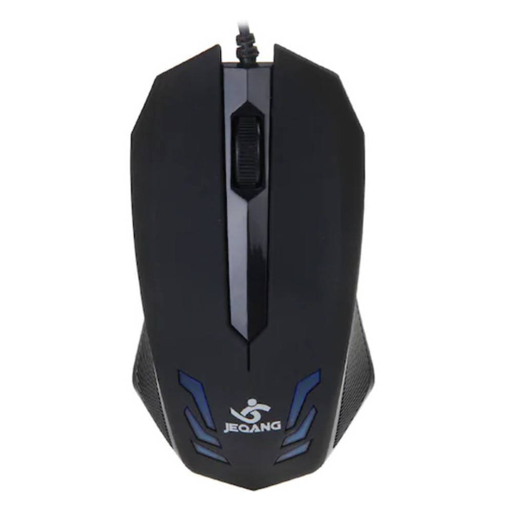 

Проводная игровая мышка Jeqang JM-032 1200 DPI с подсветкой для ПК, ноутбуков, Black, Разные цвета