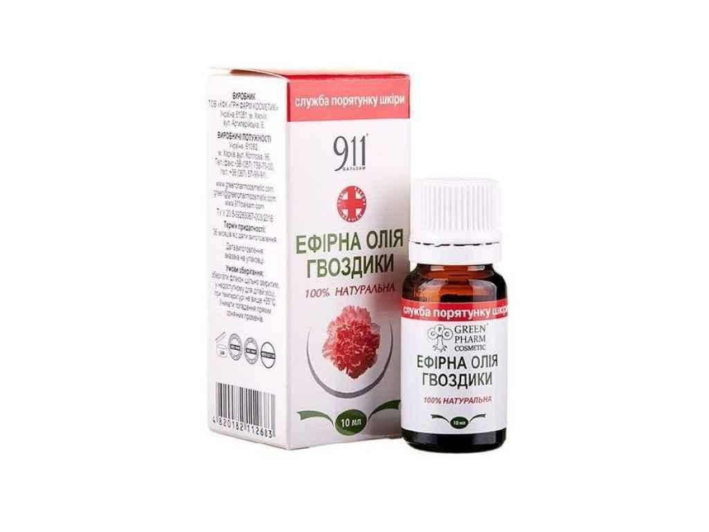 

Ефірна олія Гвоздика 10мл ТМ Green Pharm
