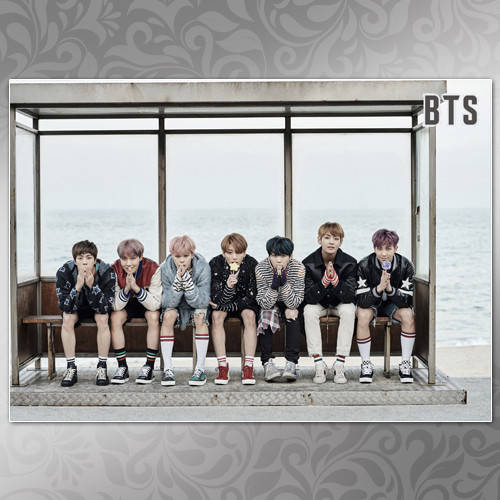 

Плакат K-Pop BTS 029