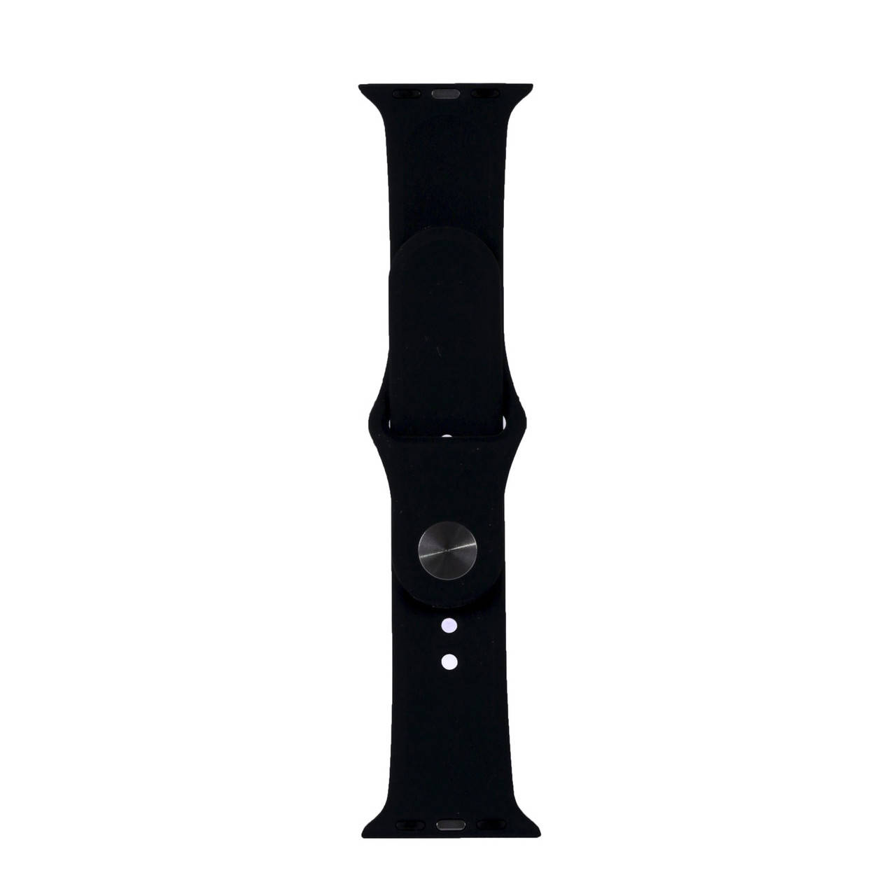 

Ремешок Silicone Apple Watch 42/44mm Black (18) (18)