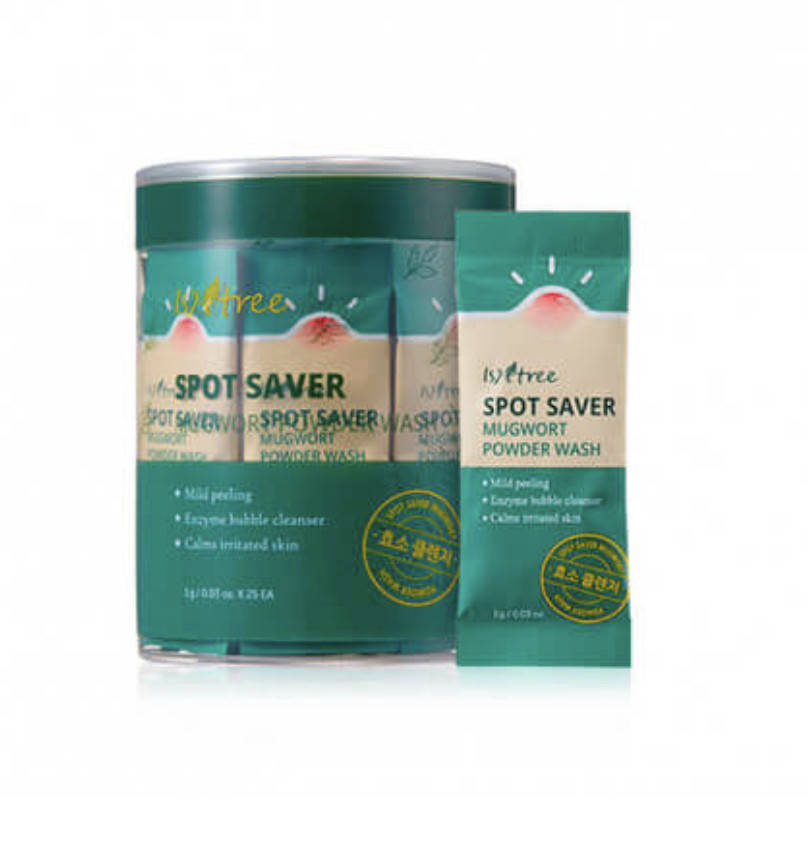 

Энзимная пудра для умывания с полынью Isntree Spot Saver Mugwort Powder Wash