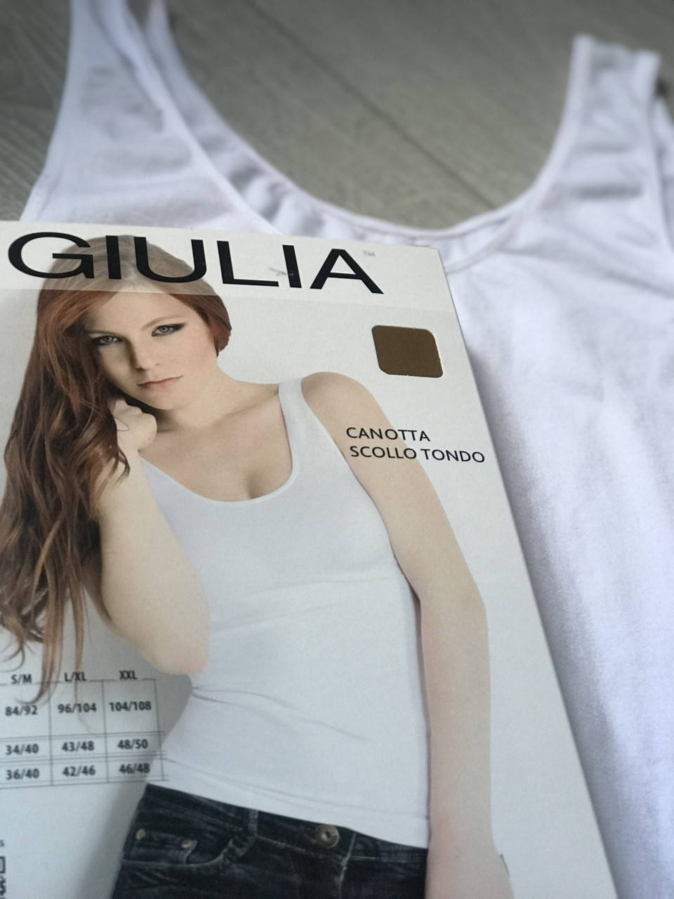 

БЕСШОВНАЯ МАЙКА р. S/M - L/XL S/M, BIANCO