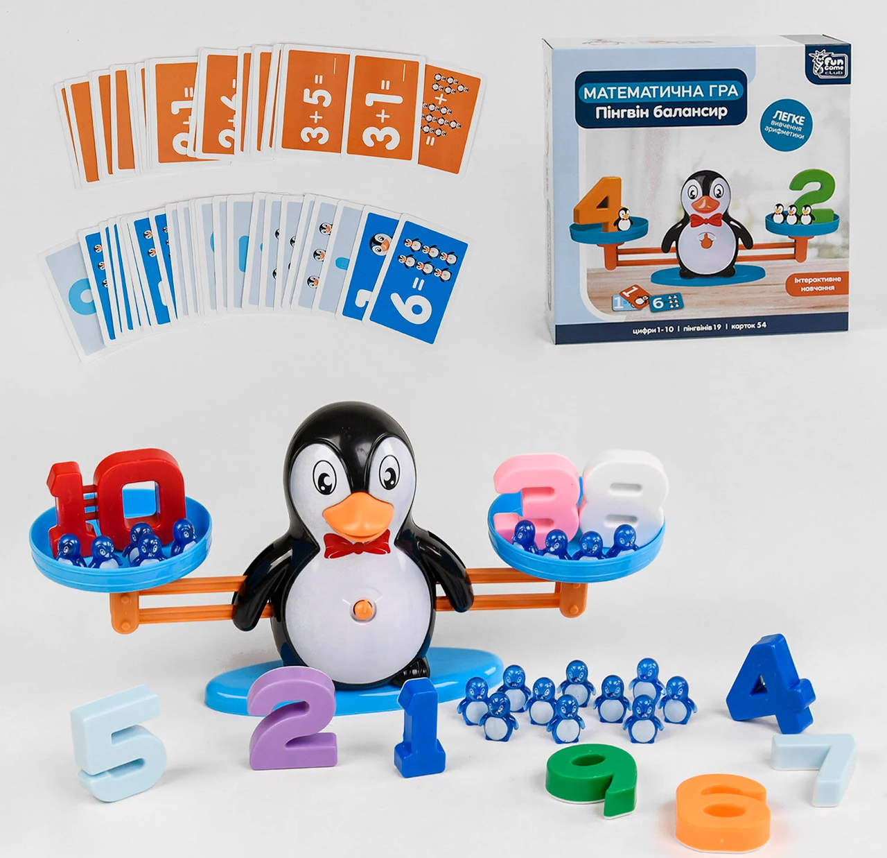 

Пингвин Балансир 56427 “Fun Game”, 87 элементов Монтессори
