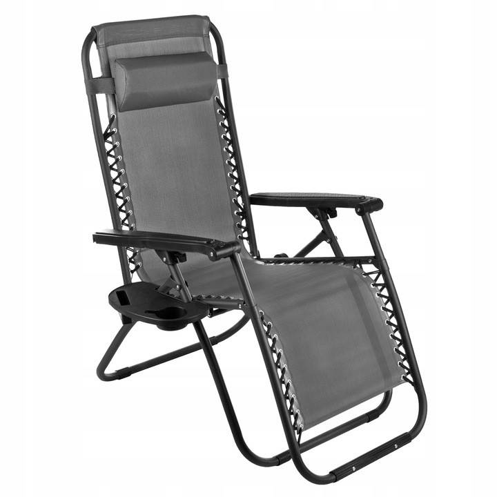 

Лежак-Шезлонг GRAVITY – темно-серый