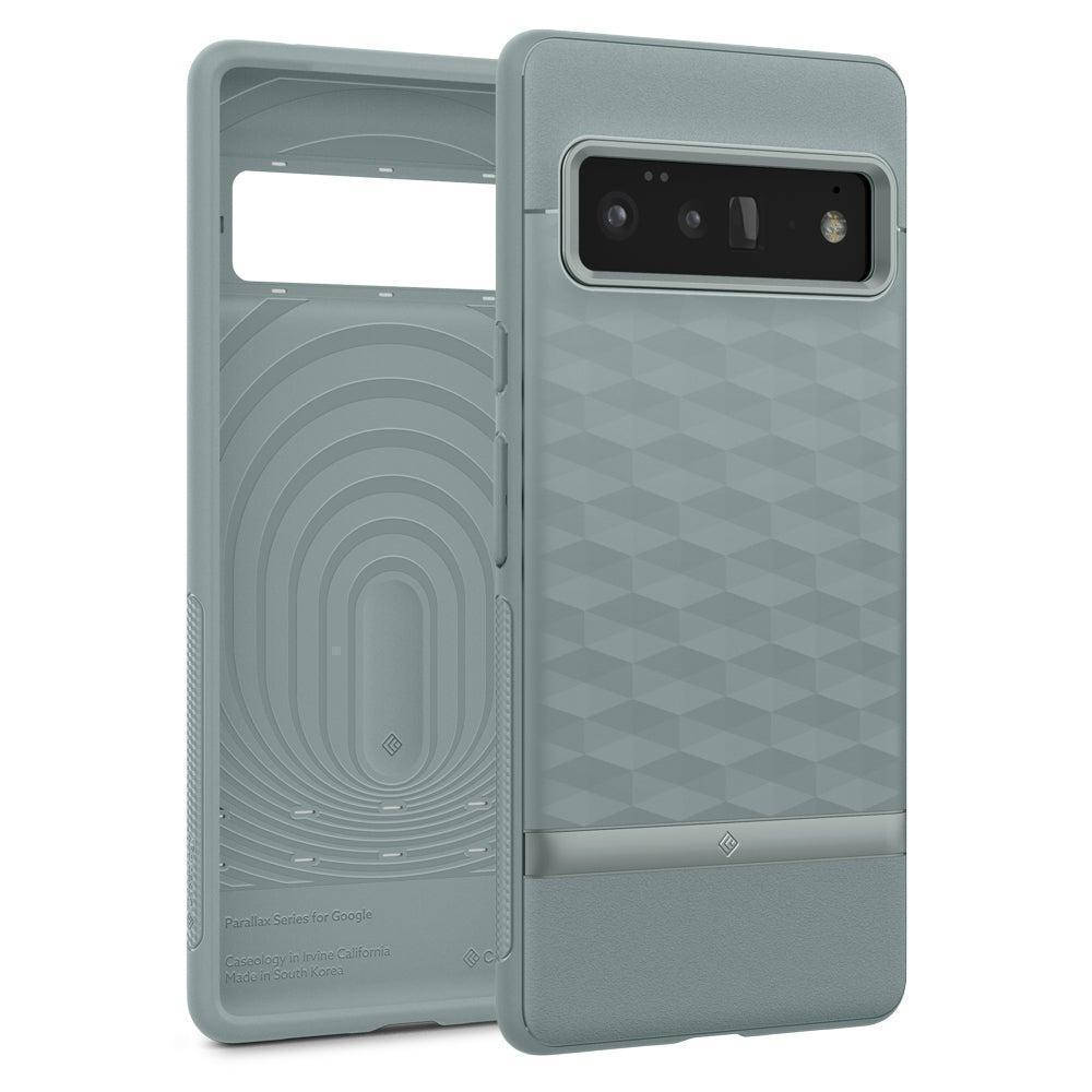 

Чехол Caseology Parallax для Google Pixel 6 Pro Sage Green (ACS03467), Зелёный