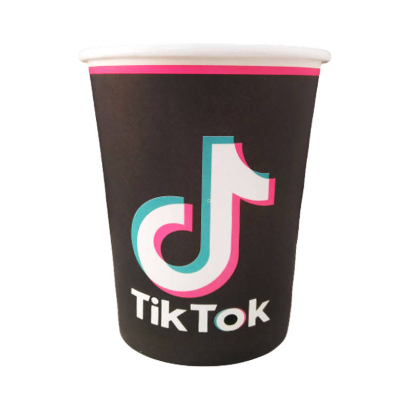 

Стаканчики "Тик Ток" (8шт/уп. 250мл.) бумажные одноразовые детские