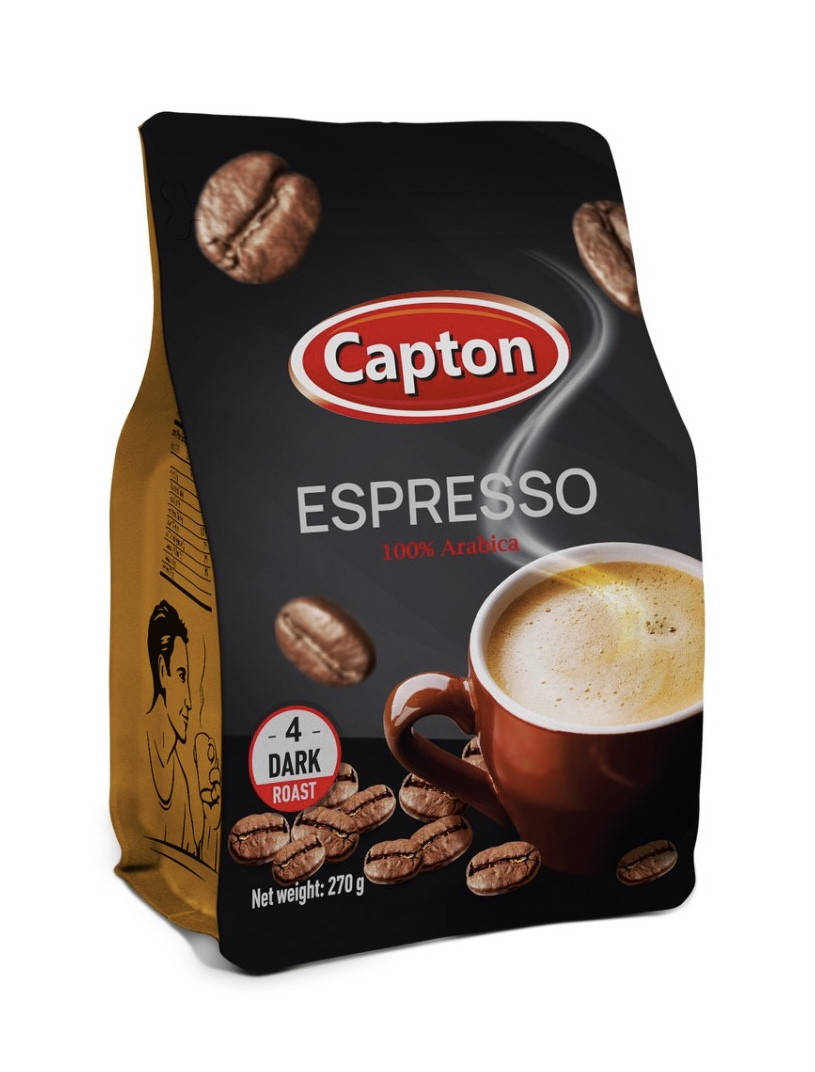 

Кофе Каптон, Capton "Espresso" (зерна) 270г