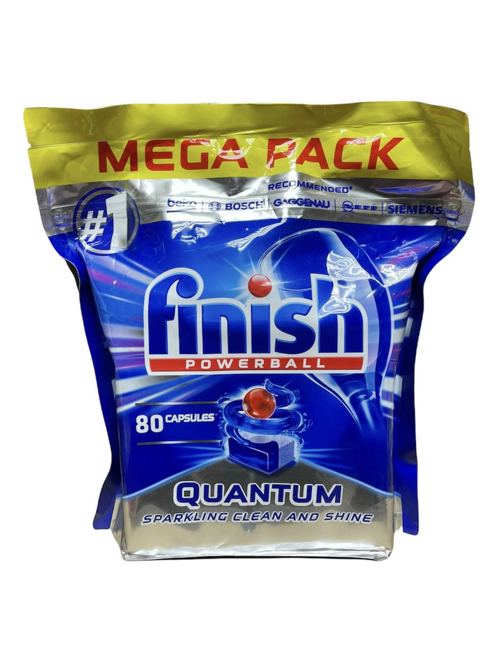 

Таблетки для посудомийної машини Finish Quantum 80 шт 5900627094329