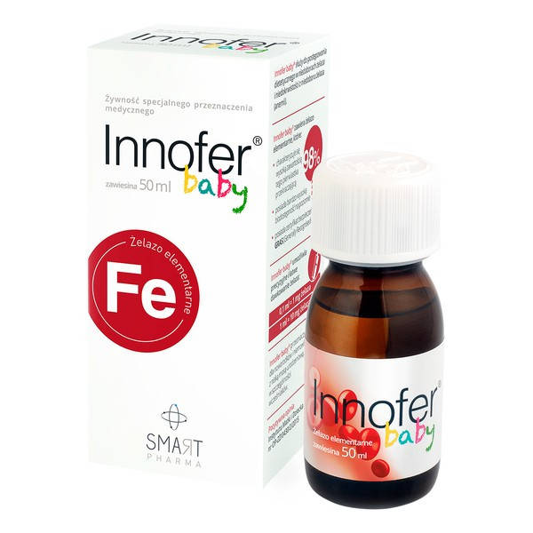 

Innofer baby - железо для новорожденных и выше, 50 мл