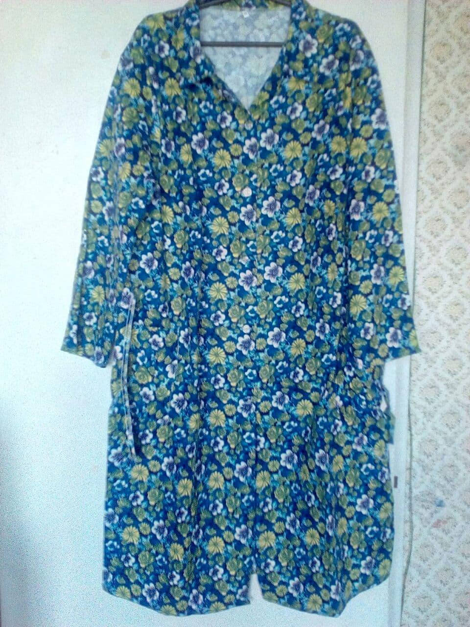 

Халат женский байковый 60 р., Разные цвета