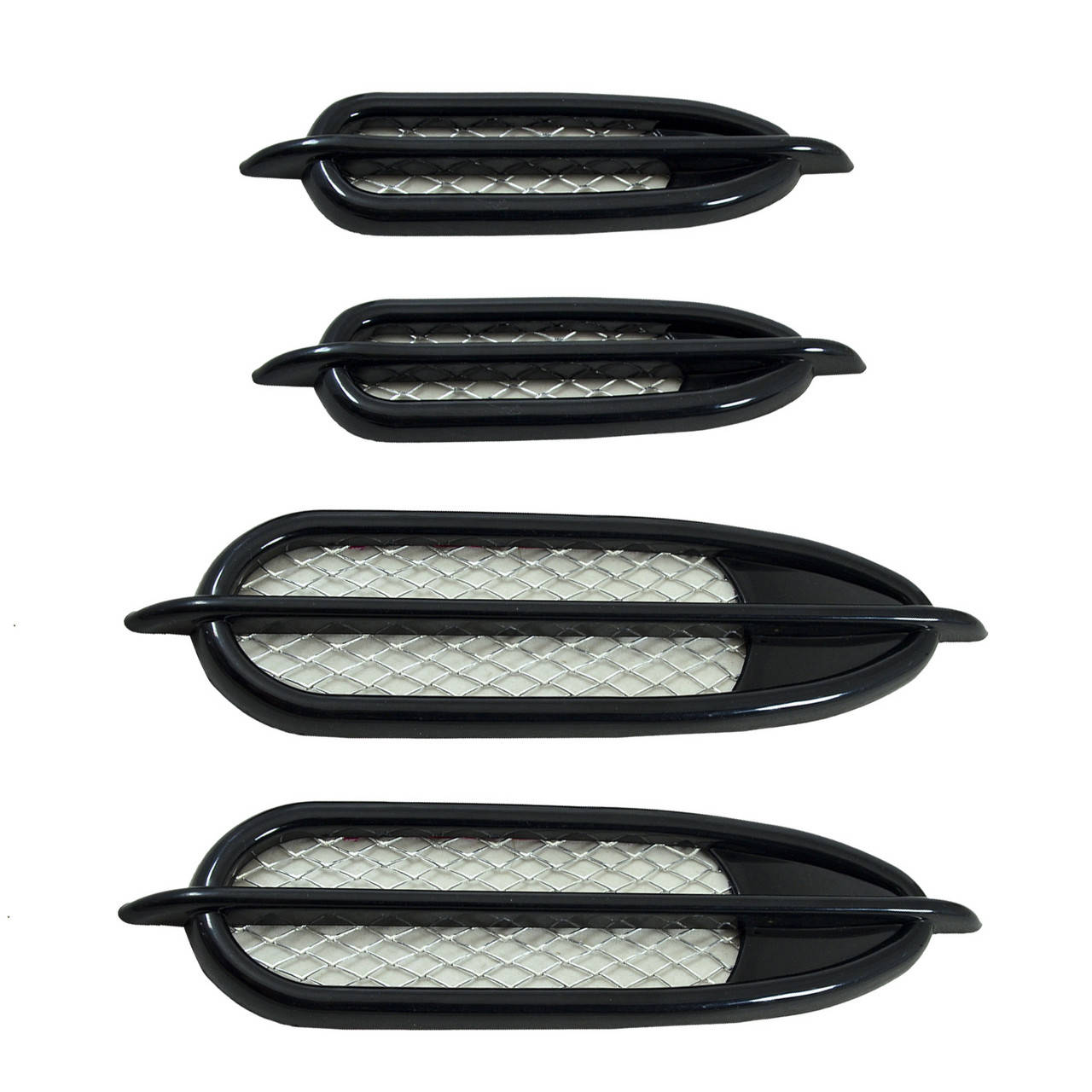 

Жабры, декоративные наклейки на передние крылья автомобиля. Сетка в пластиковом ободке