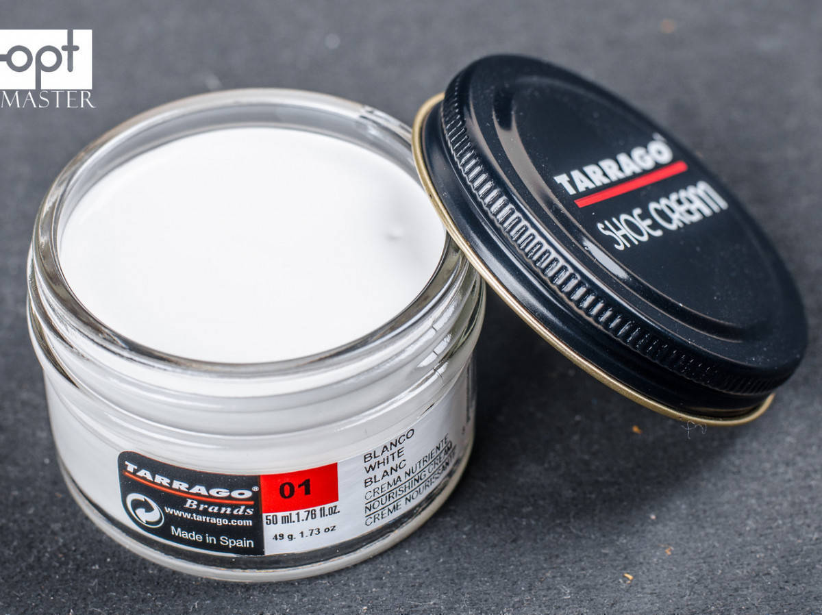 

Крем для обуви белый Tarrago Shoe Cream, 50 мл,TCT31 (01)