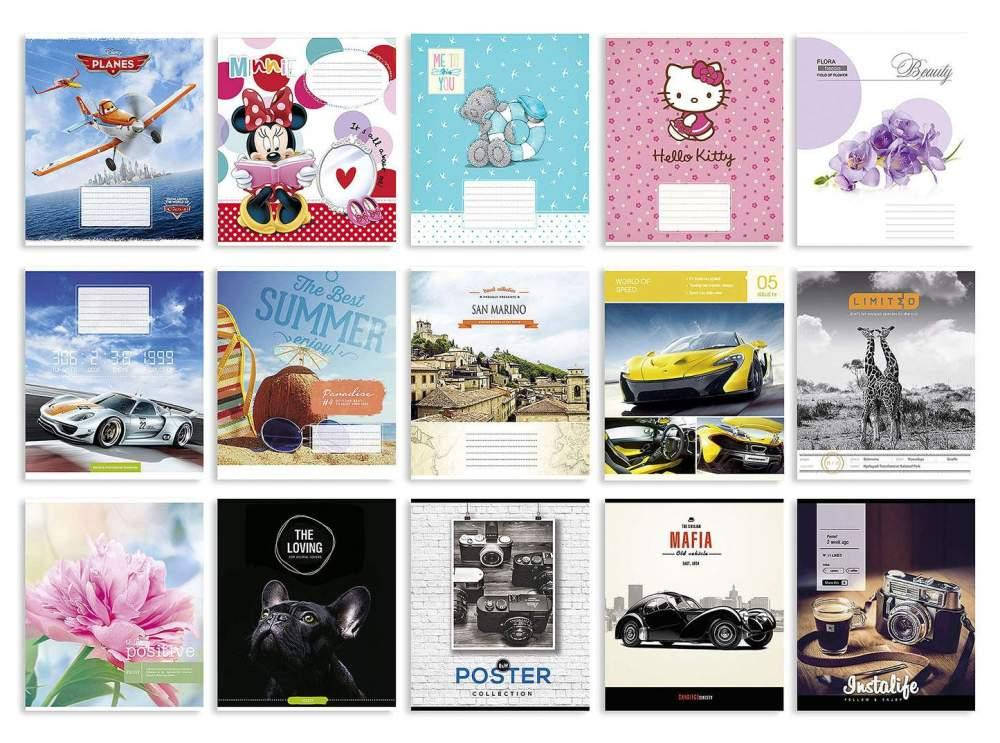 

Зошит 12 арк. клітинка Школярик