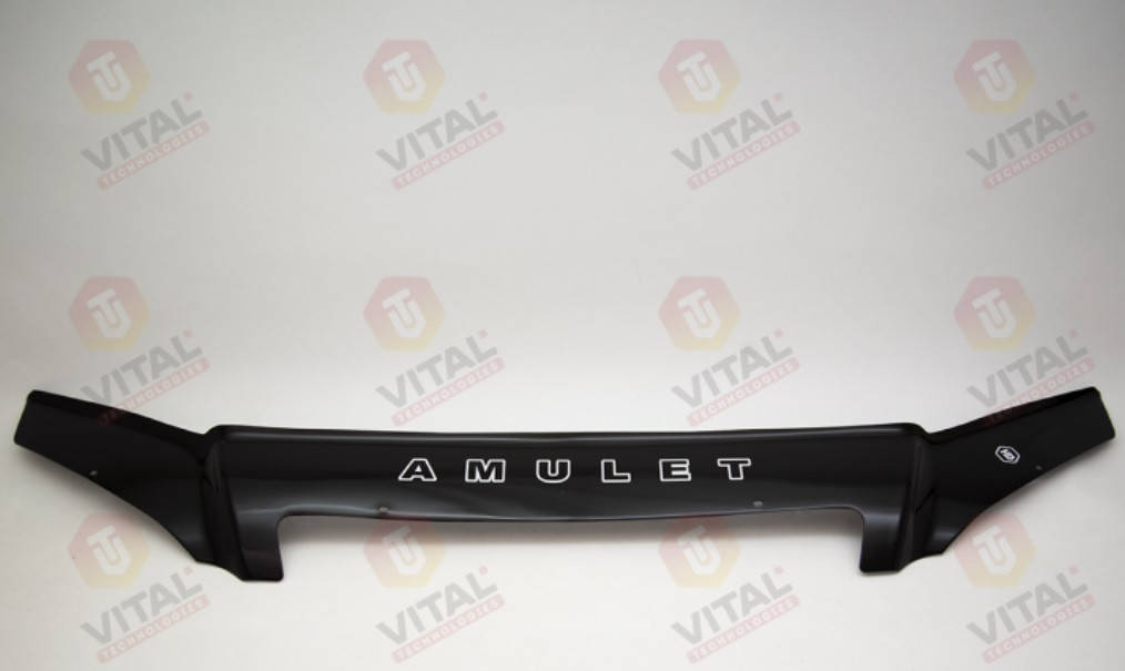 

Дефлектор капота VT52 (мухобойка) Chery Amulet 1 2003-2011, Vip Tuning, CR01