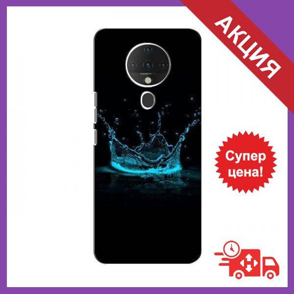 

Чехол для TECNO Spark 6 / Бампер на TECNO Spark 6 / Чехол для Техно (Корона из капли)