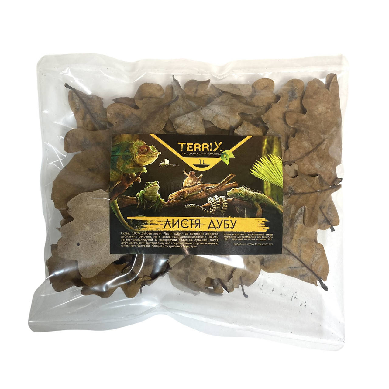 

Листья дуба для террариума Terrix 1 л