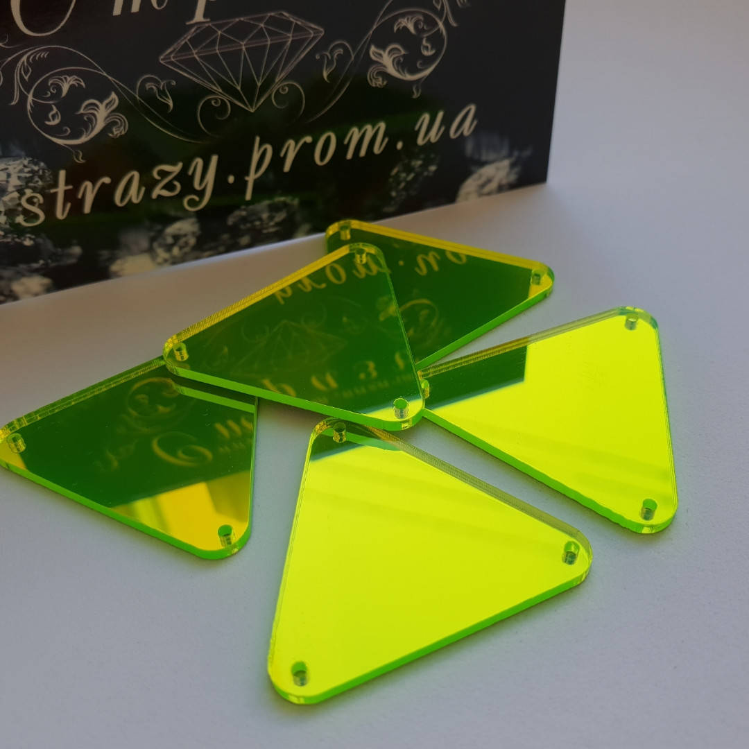 

Зеркала A12 30*30 Neon Green, Зелёный