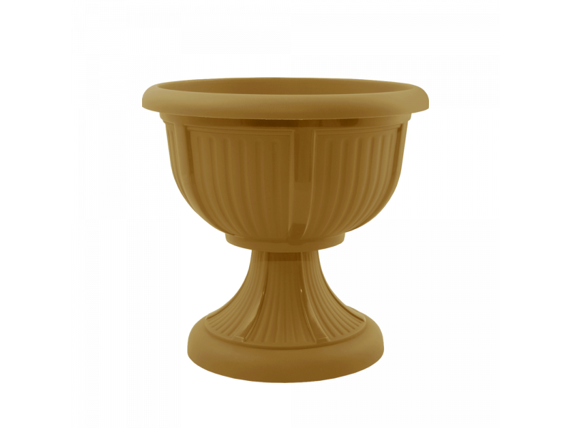 

Вазон "Леон" с подставкой 41см. (бронзовый)