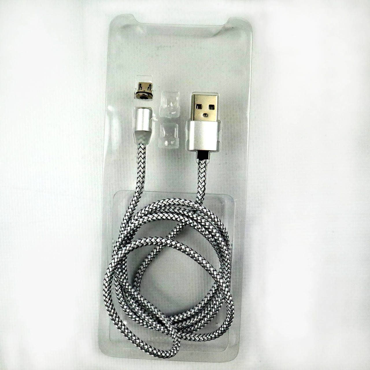 

Магнитный кабель Fast Chager для зарядки Micro-USB, Серый