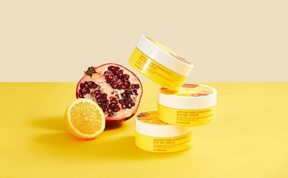 

Гидрогелевые патчи с лимоном и гранатом Jayjun Cosmetics Pom Lemon Duo Eye Gel Patch 60 шт