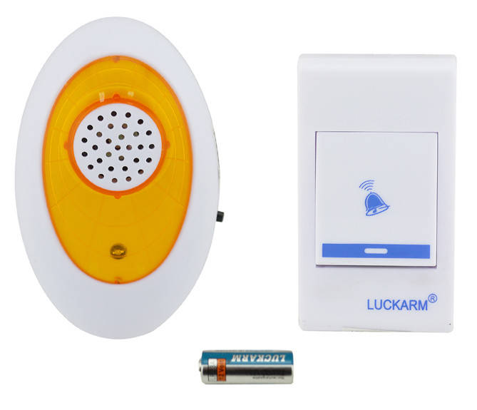 

Беспроводной дверной звонок от розетки 220V Luckarm Intelligent 001 (7684), Белый